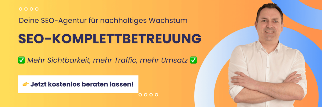 Banner Laufende Seo Betreuung